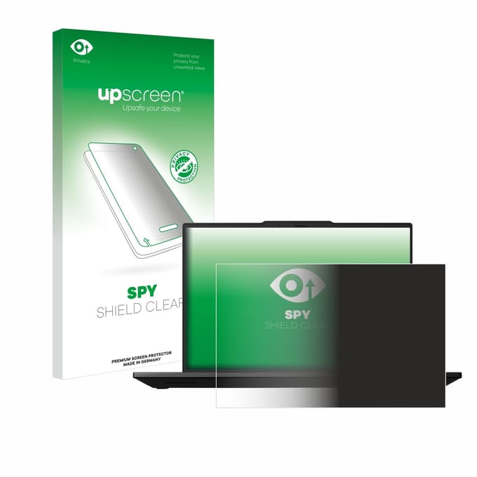 upscreen - privacy screenprotector voor Lenovo ThinkPad P14s Gen 5 14.5" - Folie Beschermfolie Blauwlichtfilter