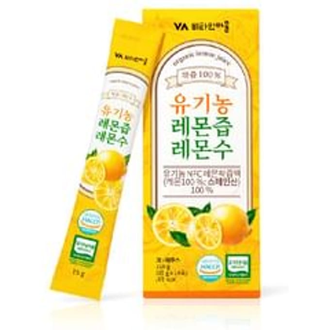 Organic Lemon Juice 15g x 14 sticks