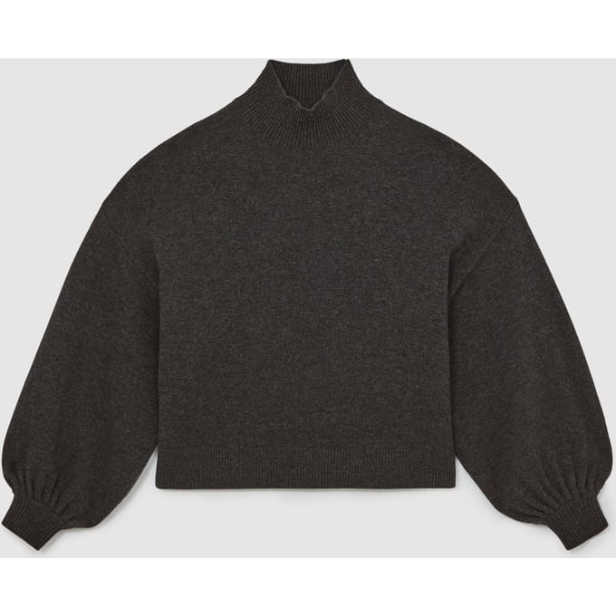 Reiss Batwing Jumper Charcoal Grey Taglia: M | Maglioni a maglia Outlet | Donna | Nero