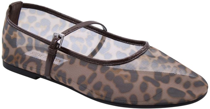 Steve Madden Mash Flat Shoes Leopard Taglia: 37 | Ballerine Outlet | Donna
