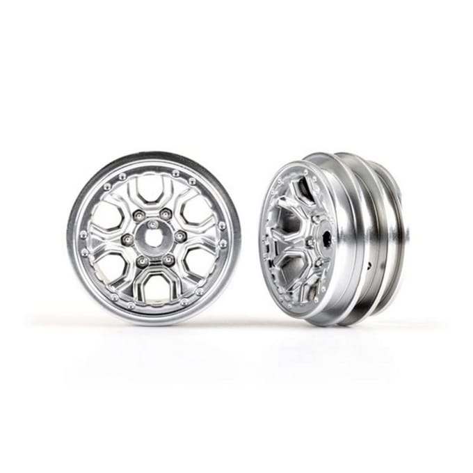 Traxxas TRX-9770-SATIN Velgen satijn-chroom 1.0