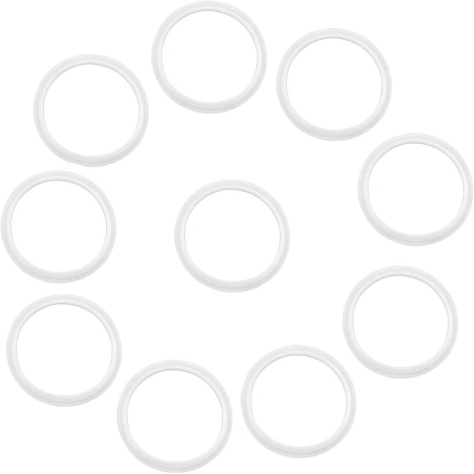Set van 10 Universele Pop-up Afdichtingen voor Wastafel en Afvoer, 38 x 31 mm
