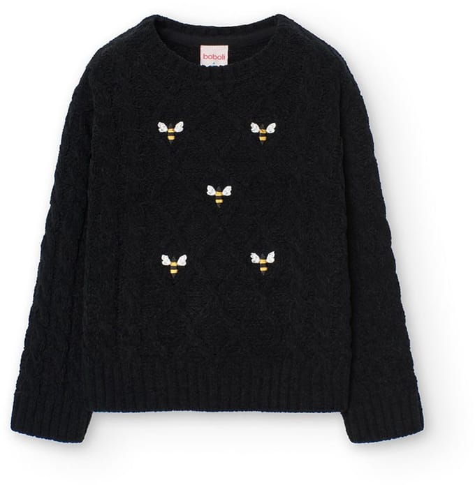 Boboli Knitwear Trui Zwart 4 Years Meisje