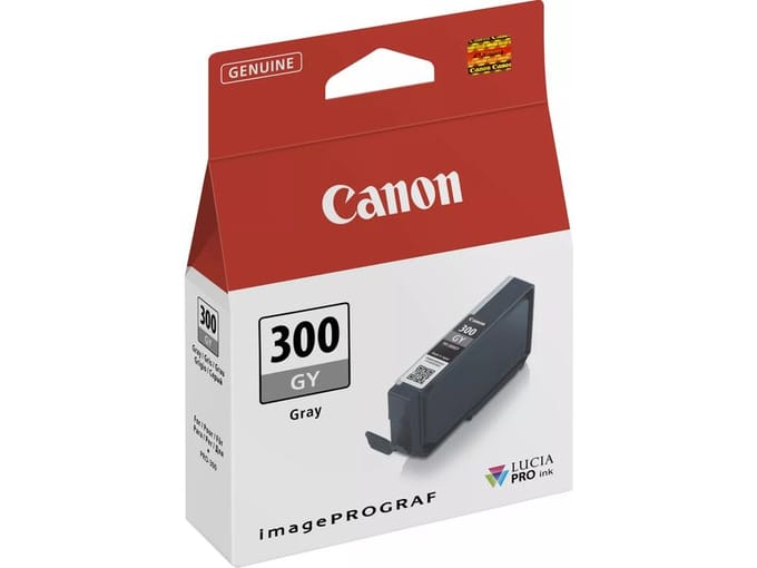 Canon PFI-300GY inktcartridge grijs (origineel)