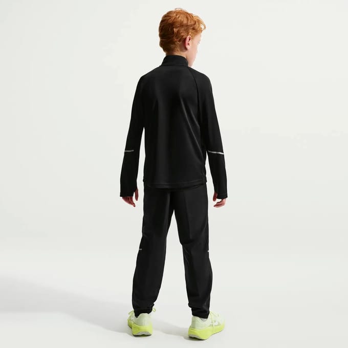 Nike Miler Broeken Kinder - Zwart - Maat 122 - 128 CM - Poly Woven