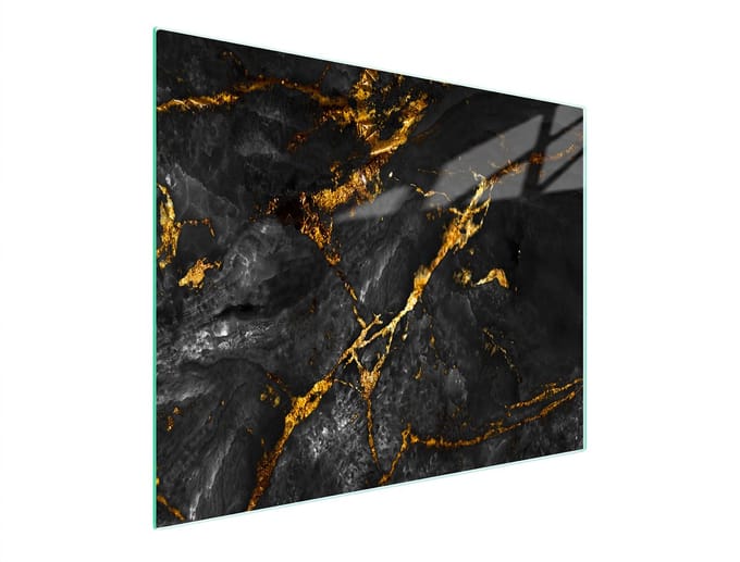 TMK ArtDeko - Snijplank - 52x30 cm - Marmer - Glas - Hartgevormd