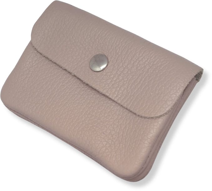 Bijoutheek Portemonnee Leer Italiaans Mineral Pink