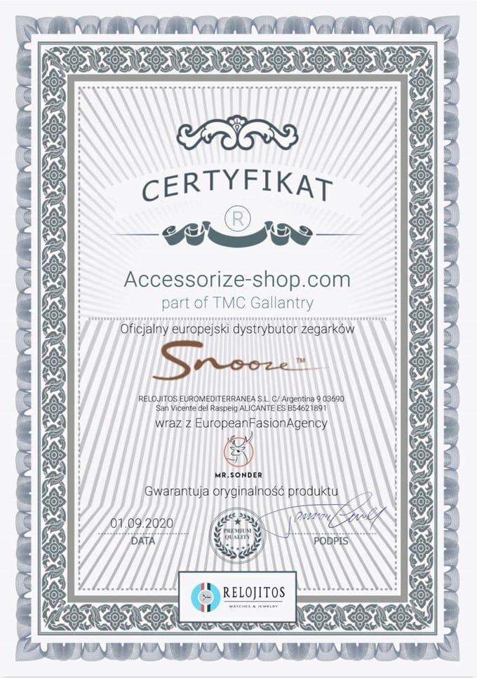 Horloge Uniseks Snooz SAA1042-72 (40 mm)