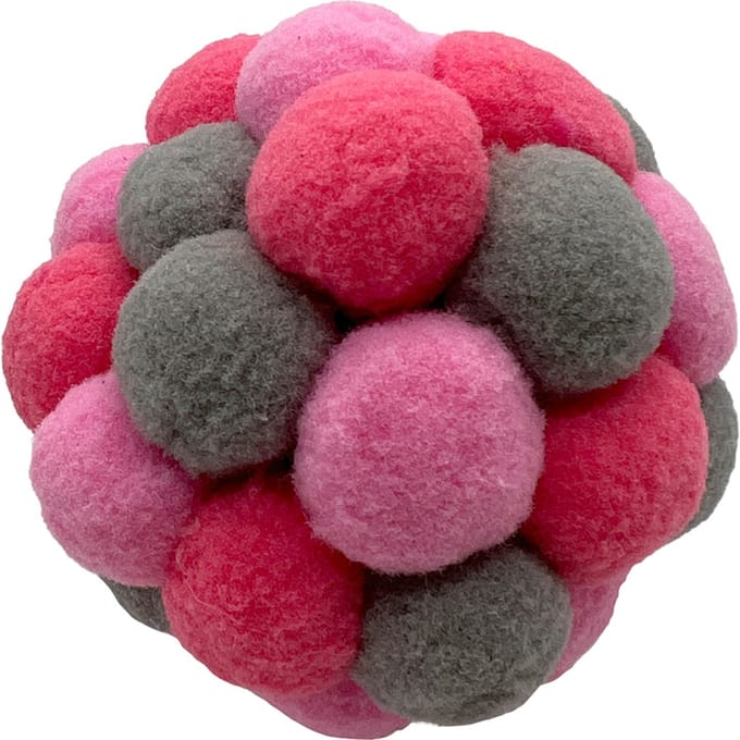 Aumüller kattenspeelbal Roze Pluche