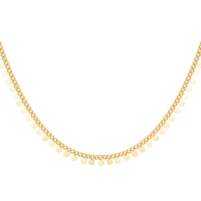 Yehwang - ketting circles - Vrouwen ketting - trendy ketting - mode ketting