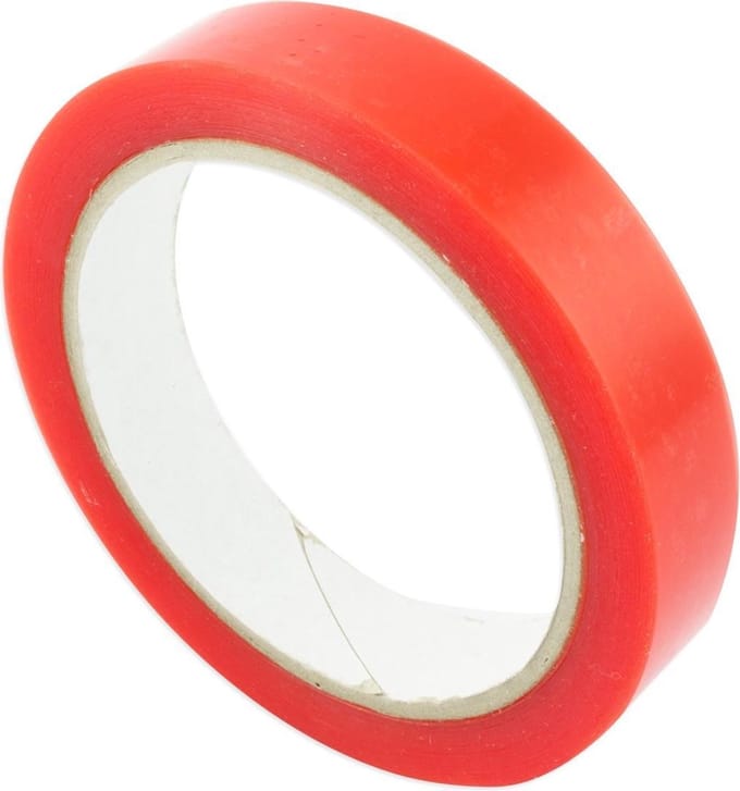 Dubbelzijdig Tape Polyester  Transparant  19Mmx10Mtr