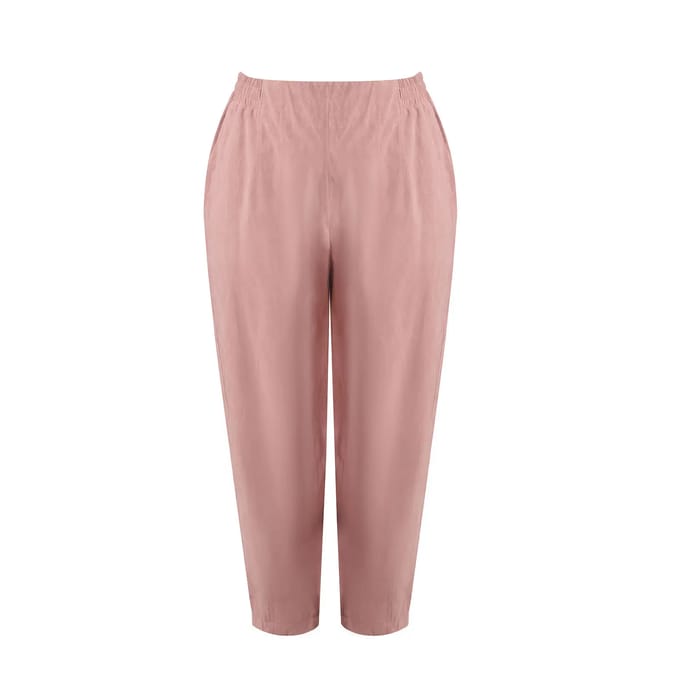 Vrouwen broek met elastische taille Mat Fashion