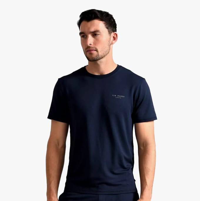 Ted Baker SUPER SOFT T-Shirt Heren Marineblauw