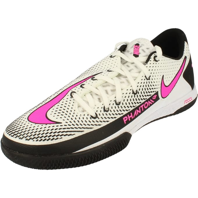 Nike React Phantom GT Pro IC Heren Voetbalschoenen Wit