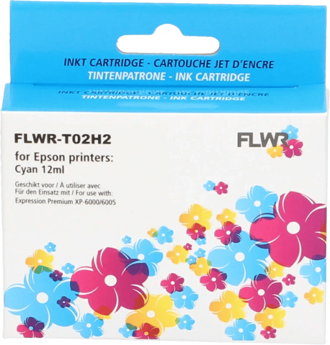 FLWR - Cartridges / Epson 202XL / cyaan / Geschikt voor Epson