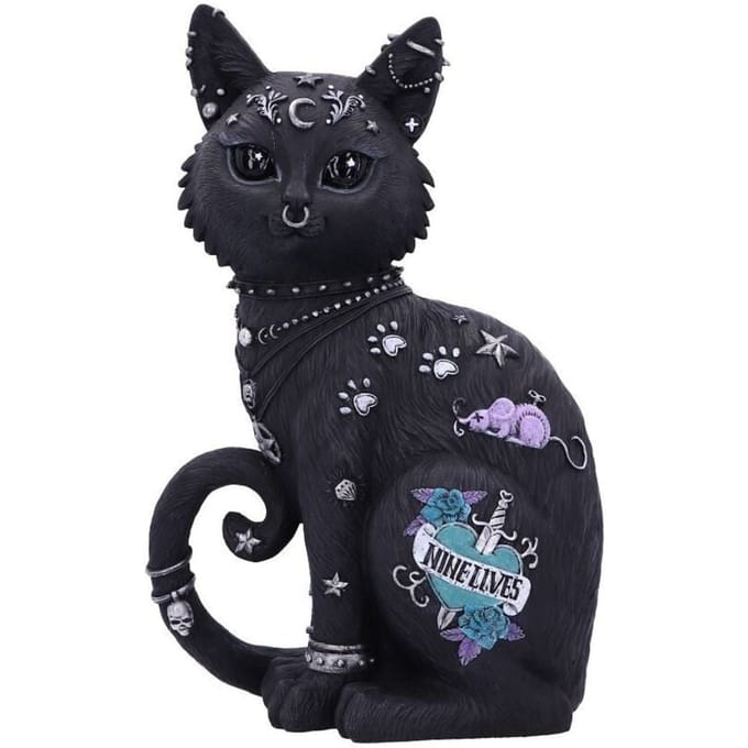 Nemesis Now - Gothic beeld - Nine Lives - voor Geen - standaard