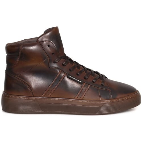 Hoge Sneakers Cycleur De Luxe jump hsn mid dark brown CDLM222217