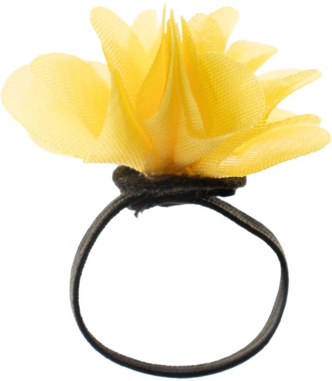 Fragrance Chiffon Diffuser Rings - Yellow