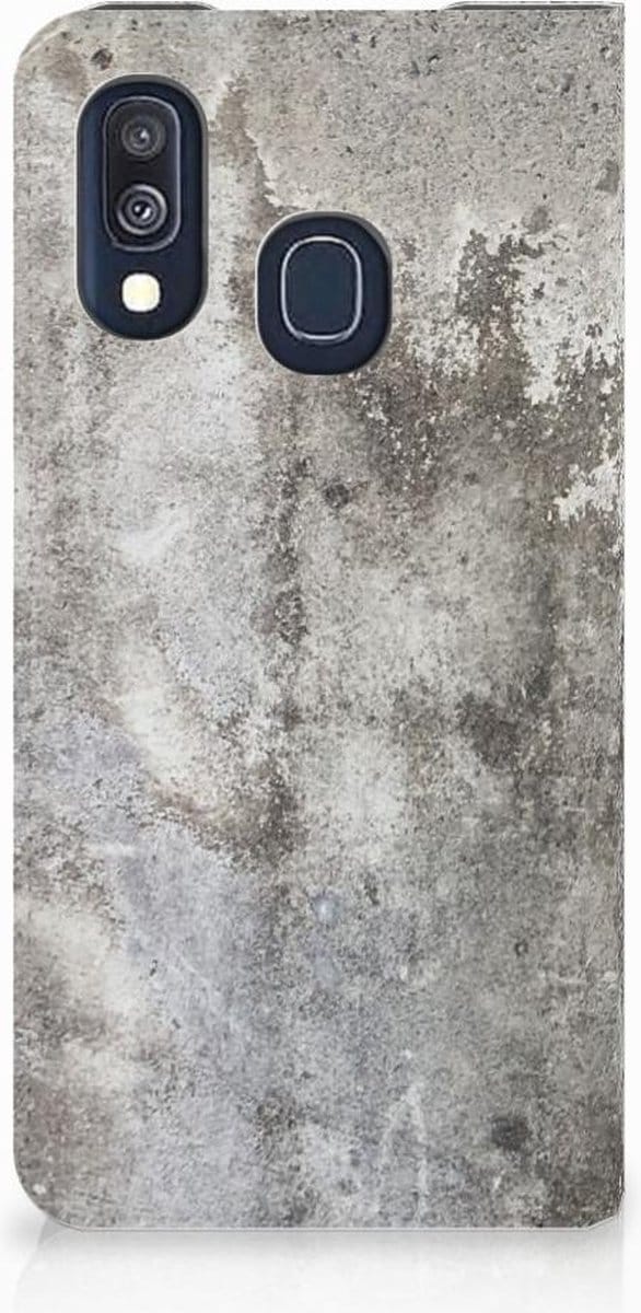Samsung Galaxy A40 Standcase Beton Print