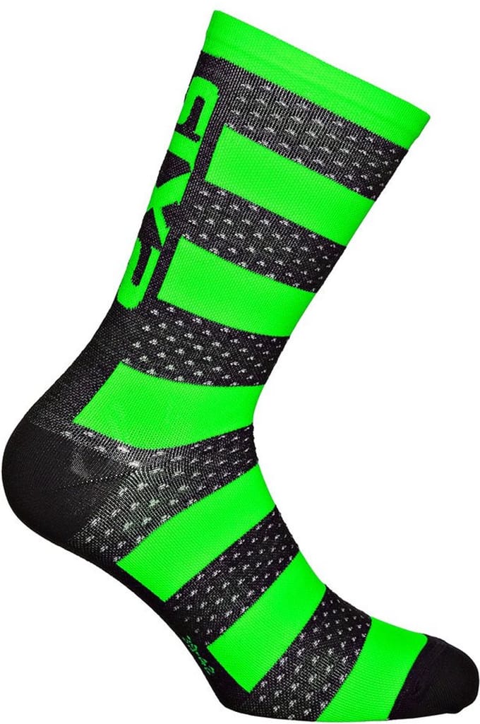 Sixs Luxury Merinos Sokken Groen,Zwart EU 35-38 Man
