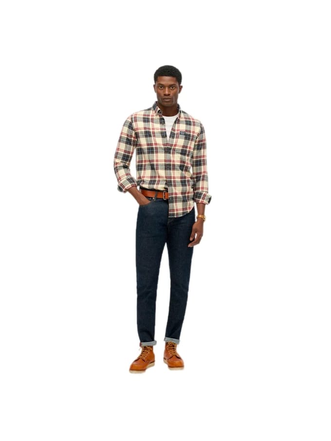 Superdry Houthakker bruin overhemd