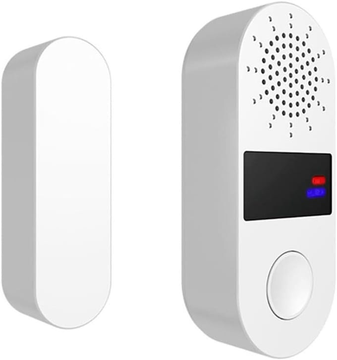Deur Raam Sensor - Slimme Detector - Huis Beveiligen - 130dB Alarm Geluid - Zigbee 3.0 - Wit