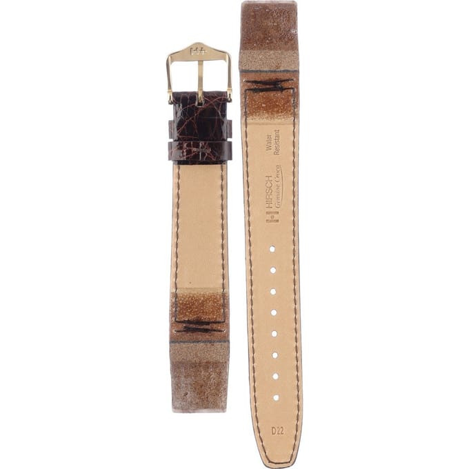 Hirsch 18800810OE-1-17 Genuine Croco - Open End Horlogeband