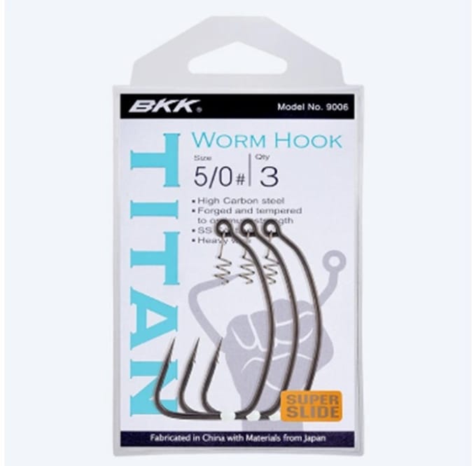 BKK Titan 9006 Worm Hook #1/0