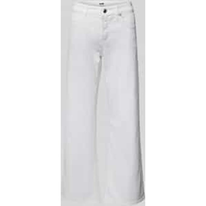 Straight leg jeans met verkort model, model 'TESS'