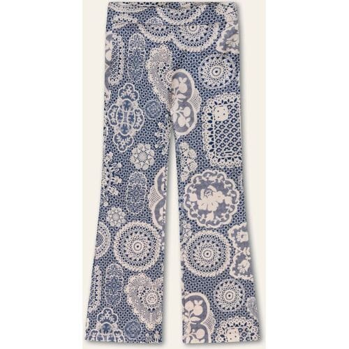 Oilily Peace Broek- maat152/12yr Estate Blauw