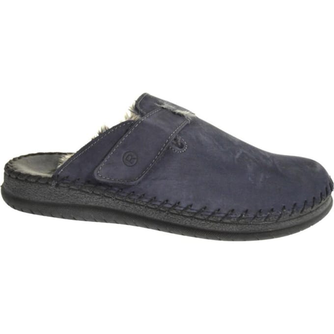 Rohde Heren Pantoffel Muil - Blauw - 6790-56 - Maat 46