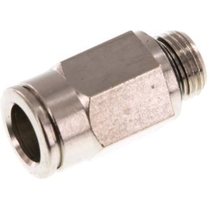 8mm x G1/8'' Messing Insteekfitting buitendraad NBR [5 Stuks]
