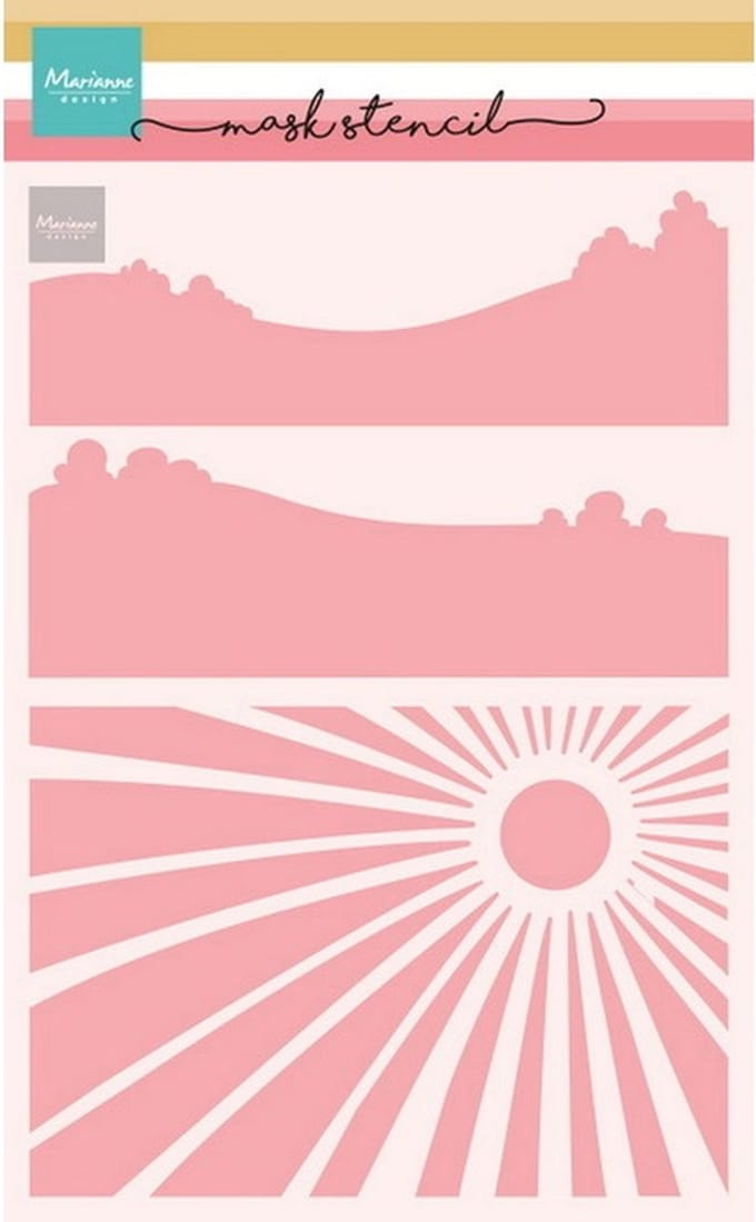 Mask Stencil, Picnic Scenery