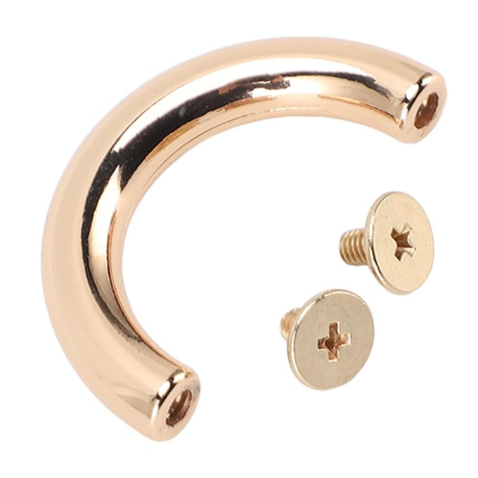 10 Sets D-ring Connector Gesp Zinklegering IJzer Boogbrug D-ring Gesp voor Tas Handtas Leer goud