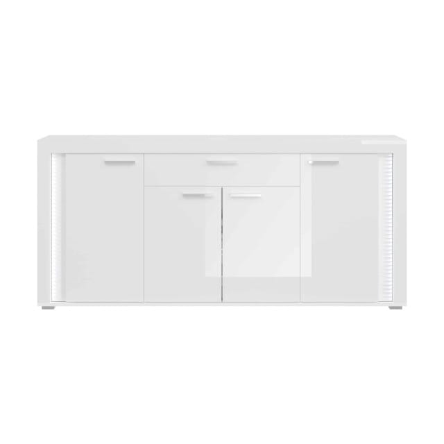 Skylight dressoir wit hoogglans MDF TZ Pasol grijs NB - 42x182x84cm
