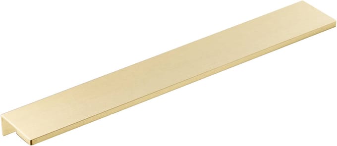 Ben Meubelgreep 28x4x1,7 cm Geborsteld Messing
