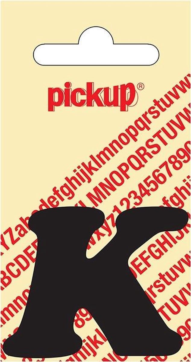 Pickup plakletter CooperBlack 40 mm - zwart K