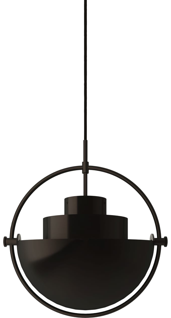 Gubi Multi-Life hanglamp - Brass/Black - Ø 36 cm - brass