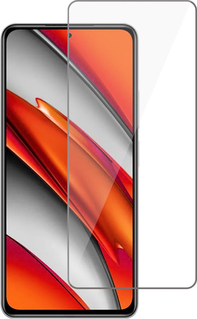 Geschikt voor Xiaomi Poco F3 Screenprotector - Screenprotector geschikt voor Xiaomi Poco F3 Beschermglas - 1 Stuk
