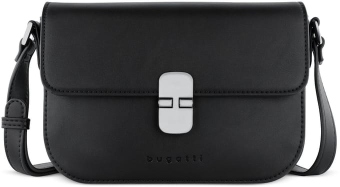 bugatti schoudertas Nela Shoulderbag Black zwart