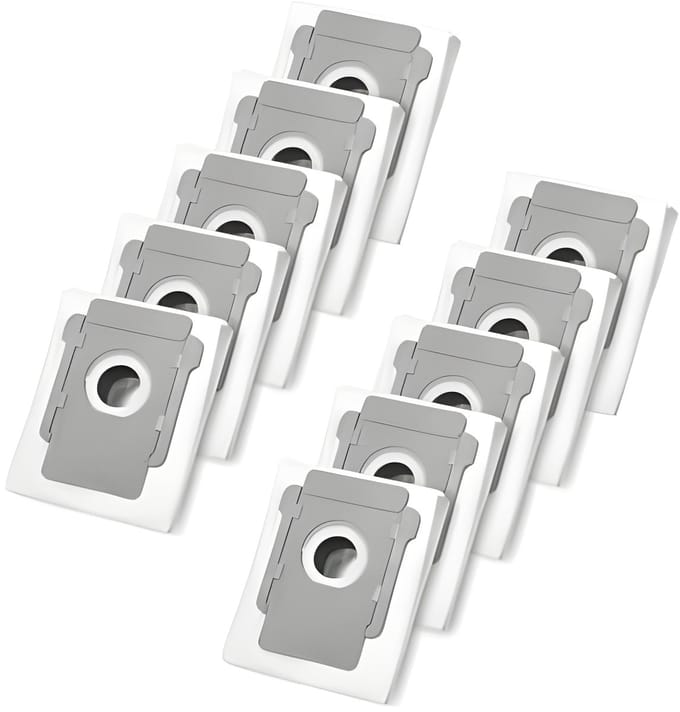 Stofzuigerzakken geschikt voor iRobot Roomba i7, i7+, i3, i4, i6, j7, s9, E5, E6, E7 - 10 Stuks