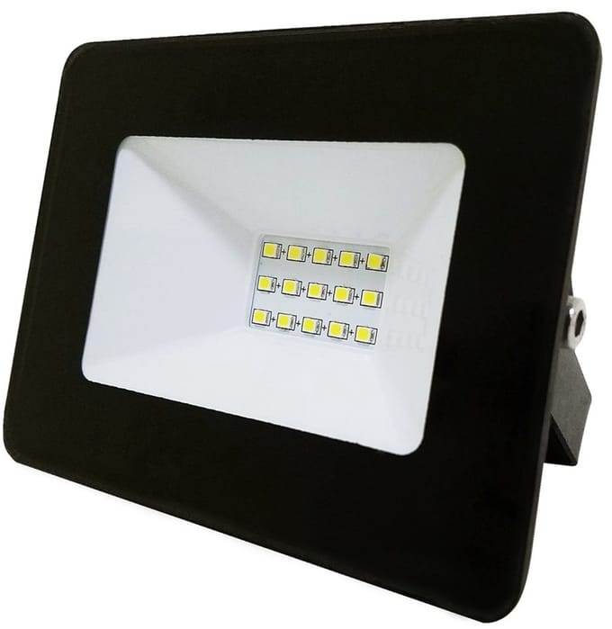 LED buitenlamp | 10W=100W LED schijnwerper | koelwit 4000K | waterdicht IP65