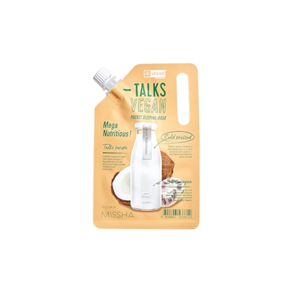 MISSHA - Talks Vegan Squeeze Pocket Sleeping Mask - Mega Nutritious - 10g