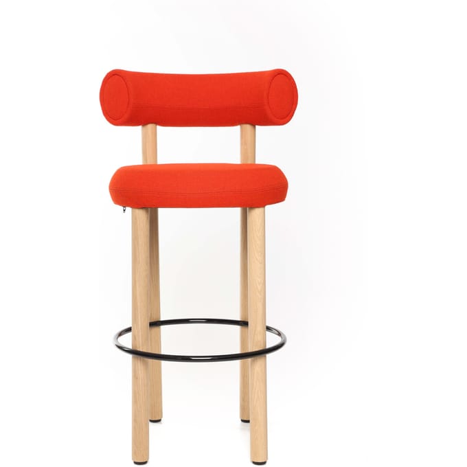 Tom Dixon Dikke barkruk Hout - natuur - TomDixonHallingdal65_0600 - Zithoogte 75 cm