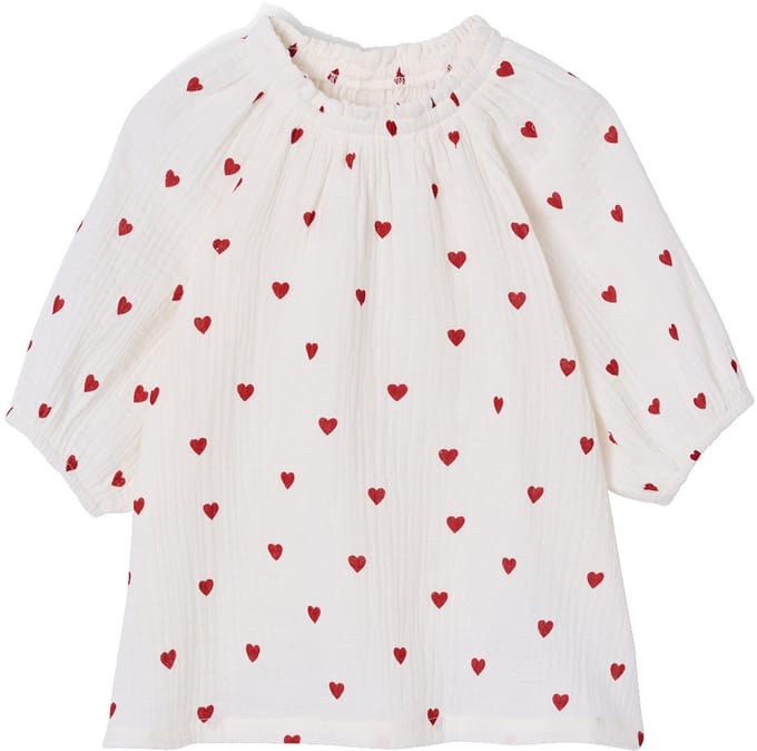 Vertbaudet Blouse voor meisjes van katoengaas