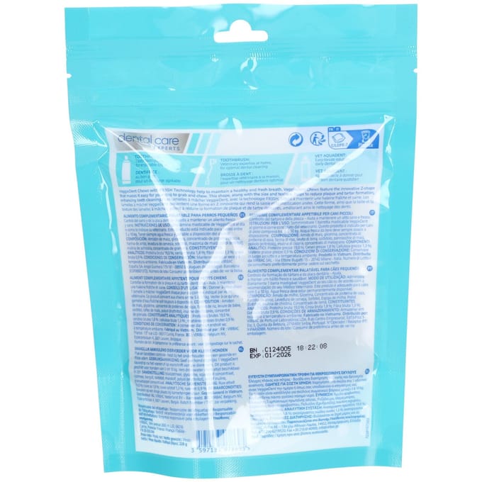 30 x 17g: S voor kleine honden (5-10 kg) Hondensnacks