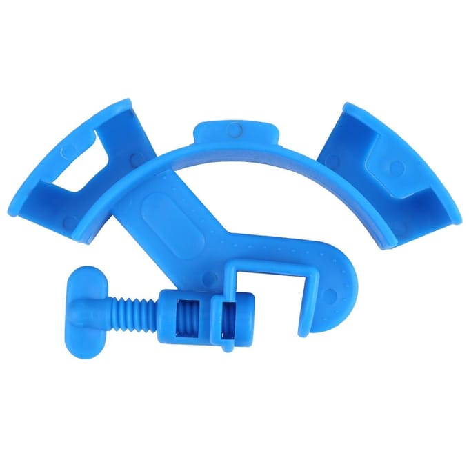 Support de tuyau d'eau d'aquarium Support de tuyau d'aquarium Clip de serrage fixe blue
