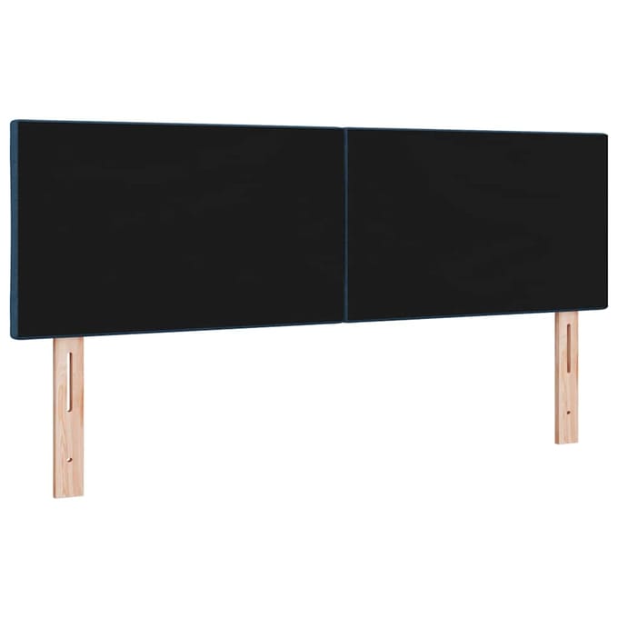 vidaXL - Hoofdbord - Blauw - 144 - cm - Stof