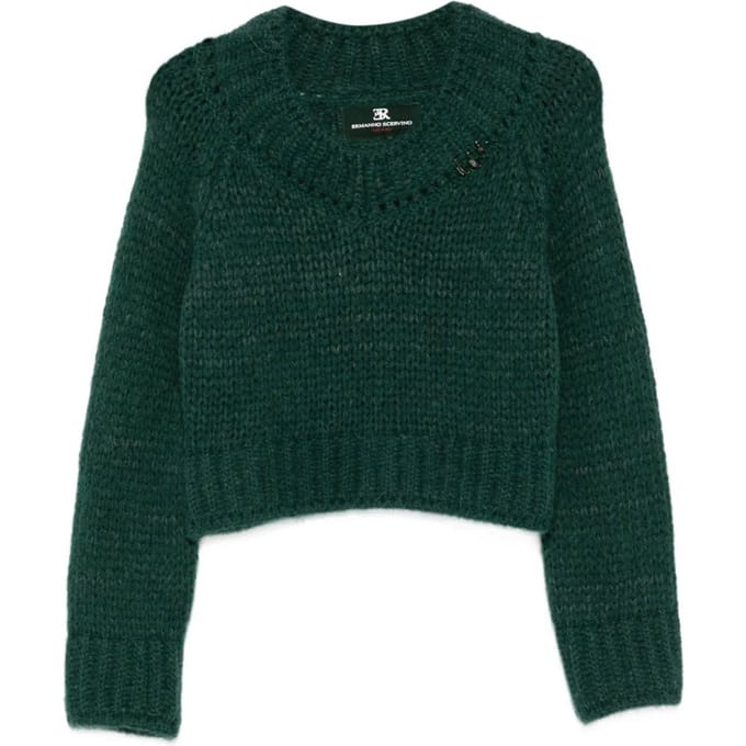 Ermanno Scervino Groene hemden
