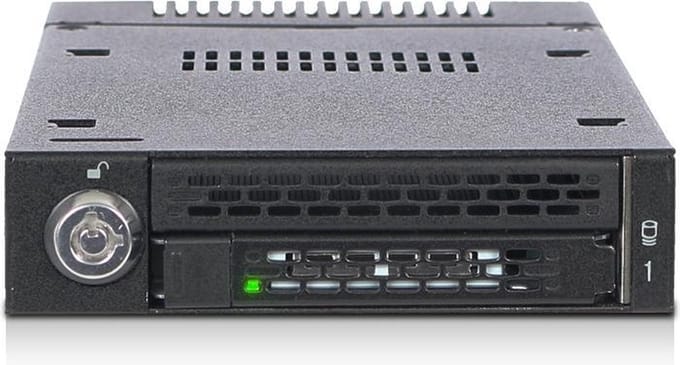 Icy Dock MB833M2K-B behuizing voor opslagstations SDD-behuizing Zwart M.2